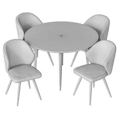 Tango dining chair and Watford table — Ver 3