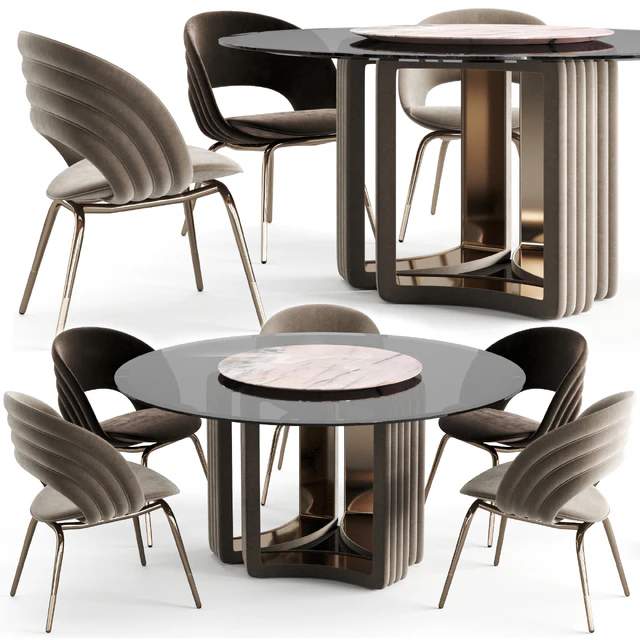 Visionnaire Dining Set Kylo — Descargar
