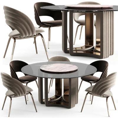 Visionnaire Dining Set Kylo — Ver 1
