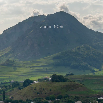 Mountain village. Panorama 35k — Ver 5