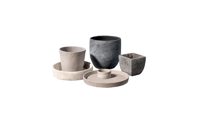 small concrete planter pack 002 — Descargar