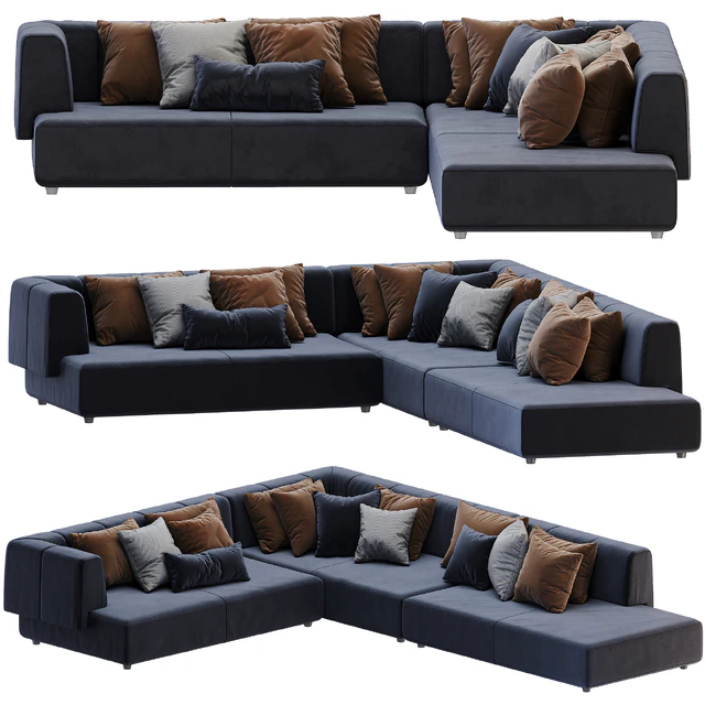 Gallotti & Radice Fiona Soft Sofa — Descargar