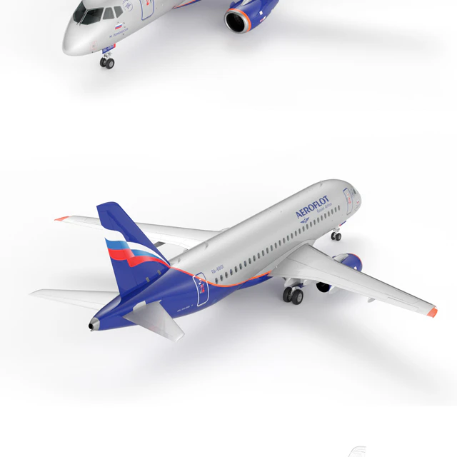 Aircraft SSJ-100 Aeroflot — Descargar