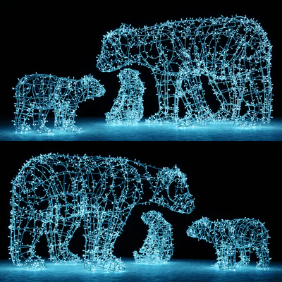 Bears from garlands — Ver 1
