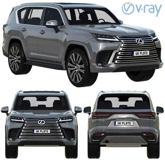 Lexus LX600 2022 — Скачать