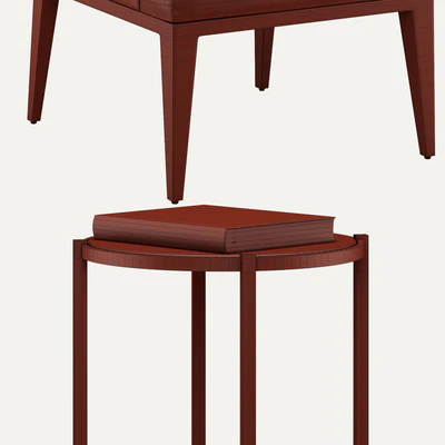 Baker OJAI DINING CHAIR & ON CENTER OCCASIONAL TABLE — Вид 2