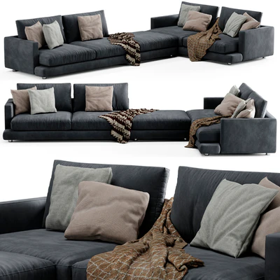 Flexform Long Island Sofa Set 01 — Ver 1