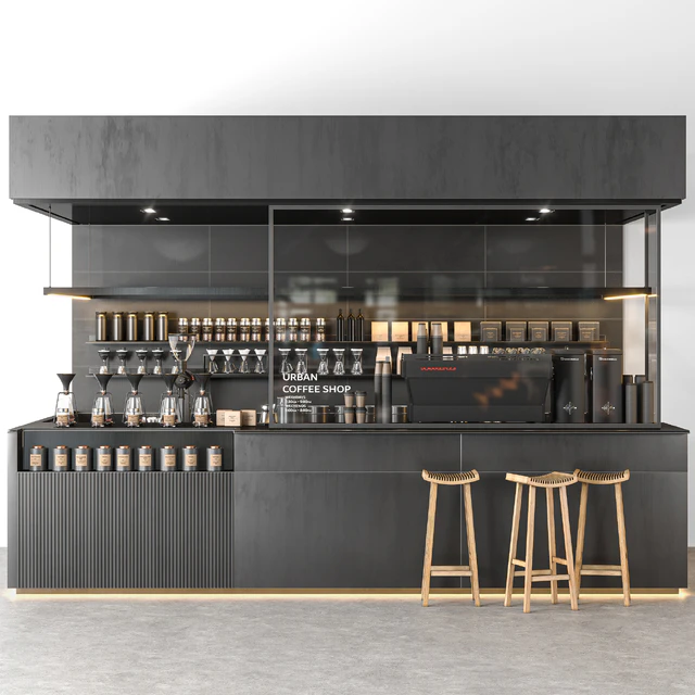 urban coffee shop — Скачать