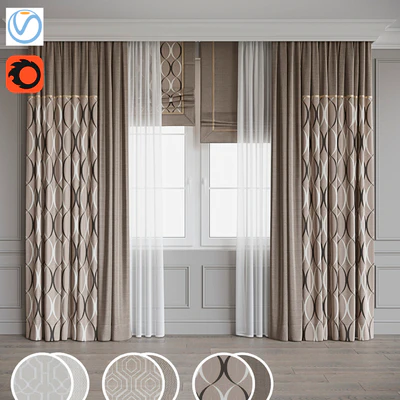 Set of curtains 98 — Ver 1