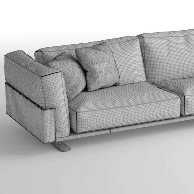 Longhi Ritual chaise lounge sofa — Download