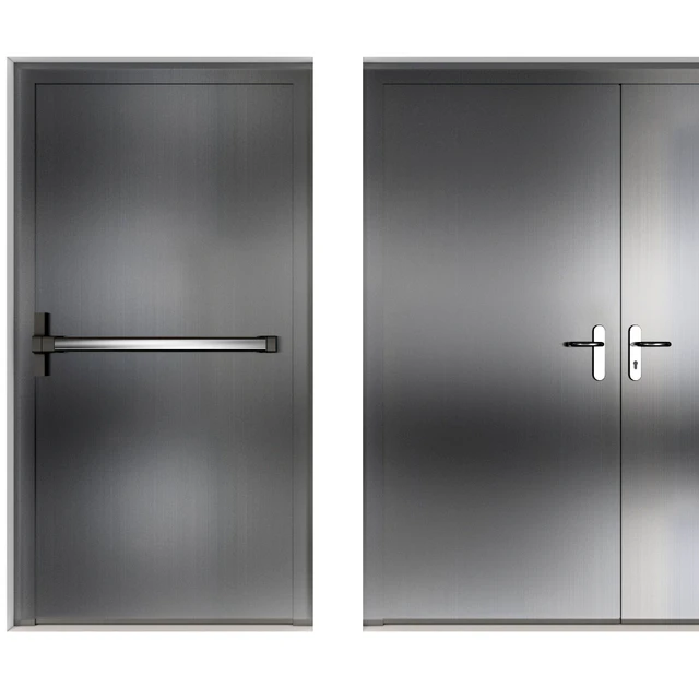 Metal swinging fire doors — Descargar