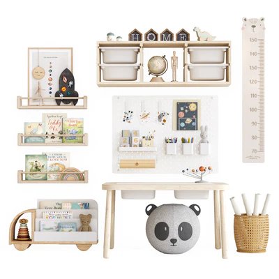 Toys, decor and furniture for nursery 2 — Ver 2