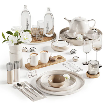 Tableware MA set 33 — Ver 4