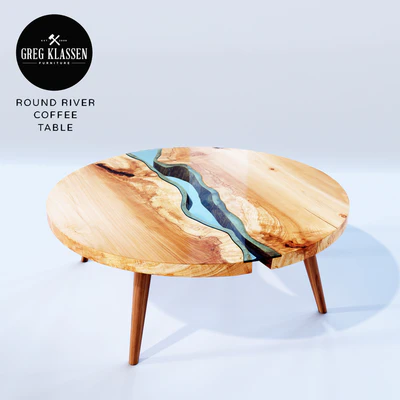 Greg Klassen round river coffee table — Descargar