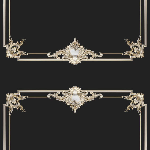 Plaster decorative frame 2 — Descargar