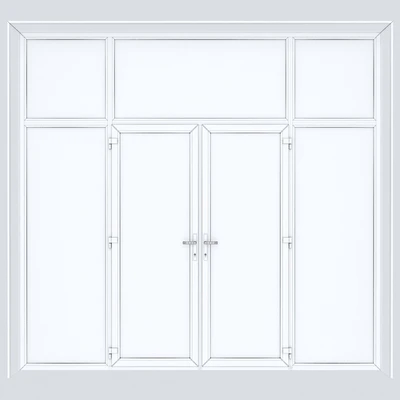 Set of plastic windows and doors 10 — Ver 2