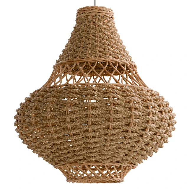 Hand Woven Light Shade Pendant — Скачать