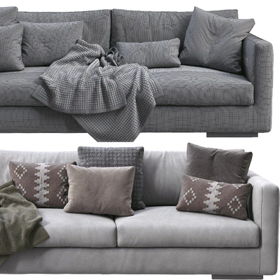 Flexform leather Sofa MAGNUM — Ver 4