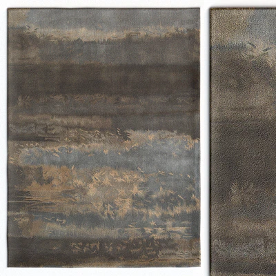 Rug Calvin Klein Home Luster Wash Chrome Rug — Ver 1