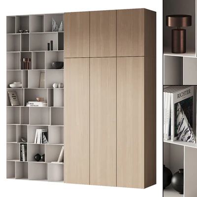 263 cabinet furniture 13 modular wardrobe cupboard 09 — Ver 1