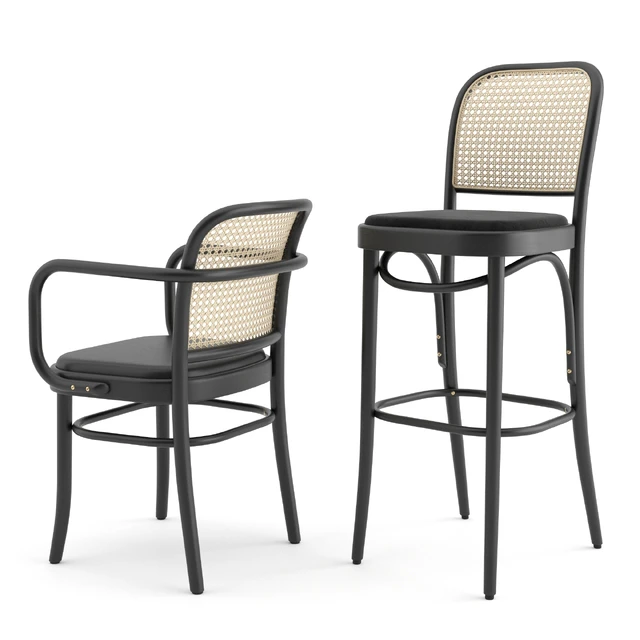 N. 811 Hocker by THONET VIENNA — Скачать
