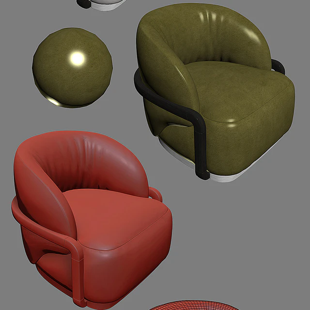 Lady Peacock Armchair — Скачать
