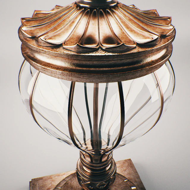Classic Old Table Lamp — Скачать