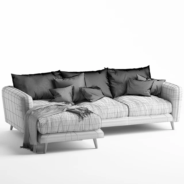 Squishmeister sofa chaise — Descargar