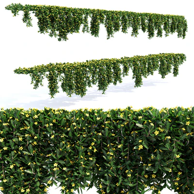 Hanging Plant - 14 Modular Pieces — Ver 1