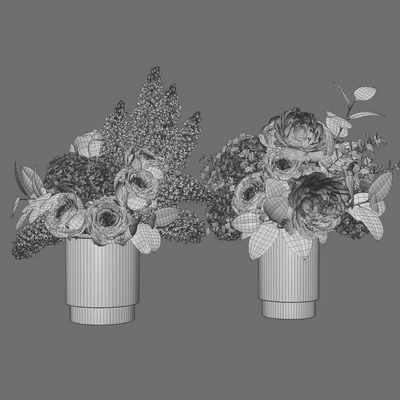 Flower Set 017 — Вид 5