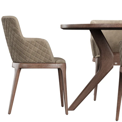 Magda Couture Chair ROLF BENZ 965 Table — Ver 5