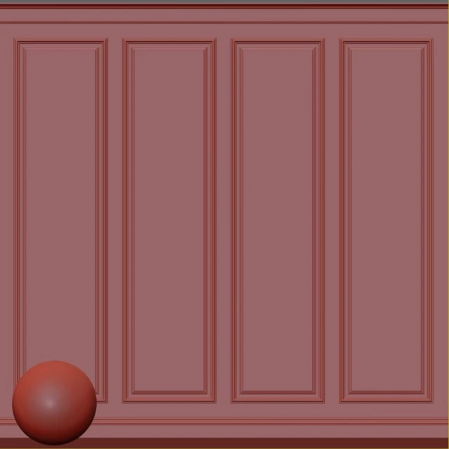 Decorative plaster with molding 201 — Download