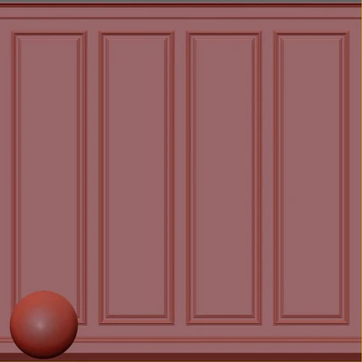 Decorative plaster with molding 201 — View 4