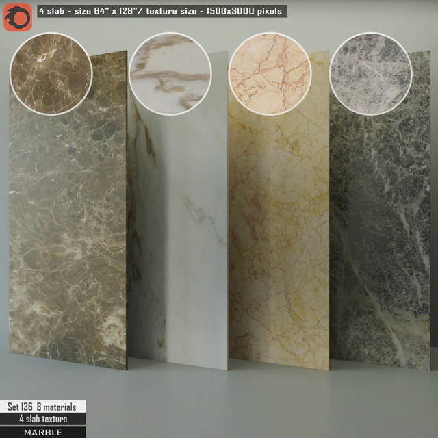 Marble Slab Set 136 — Descargar