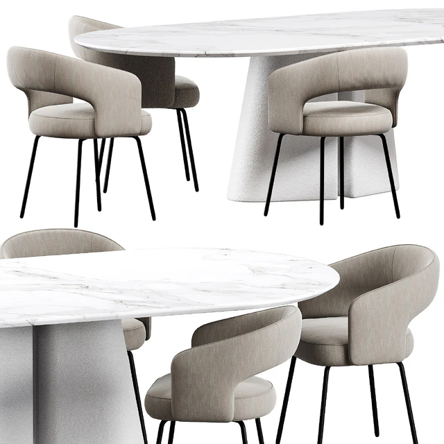 Ditre Italia Pillar and 356 Chair — Descargar