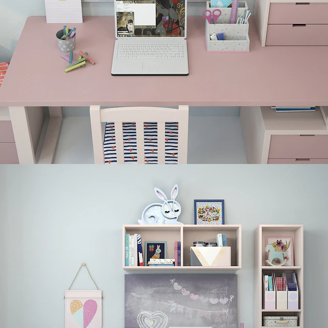 Writing desk and decor for a child 5 — Descargar