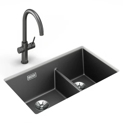 Set of kitchen sinks Blanko Subline 1 — Ver 4