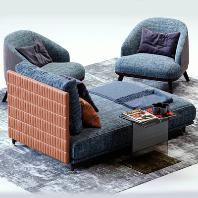 St Germain Day Bed | St Tropez Armchair — Ver 3
