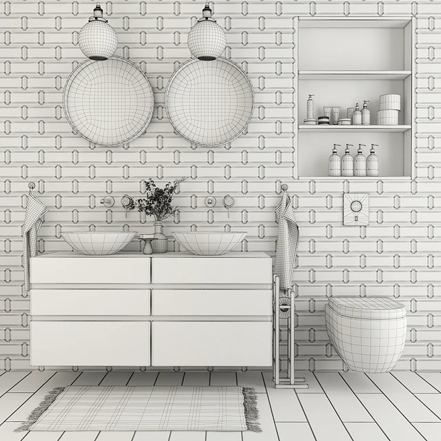 Furniture and decor for the bathroom — Descargar