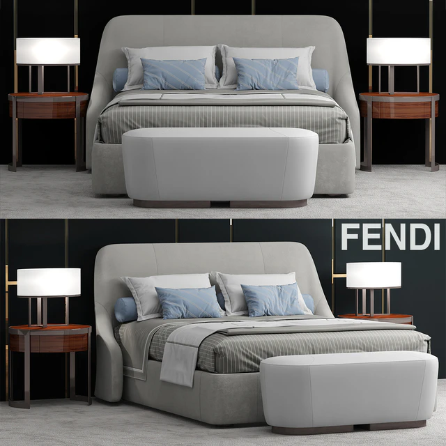 Кровать Fendi Casa Audrey Bed — Скачать