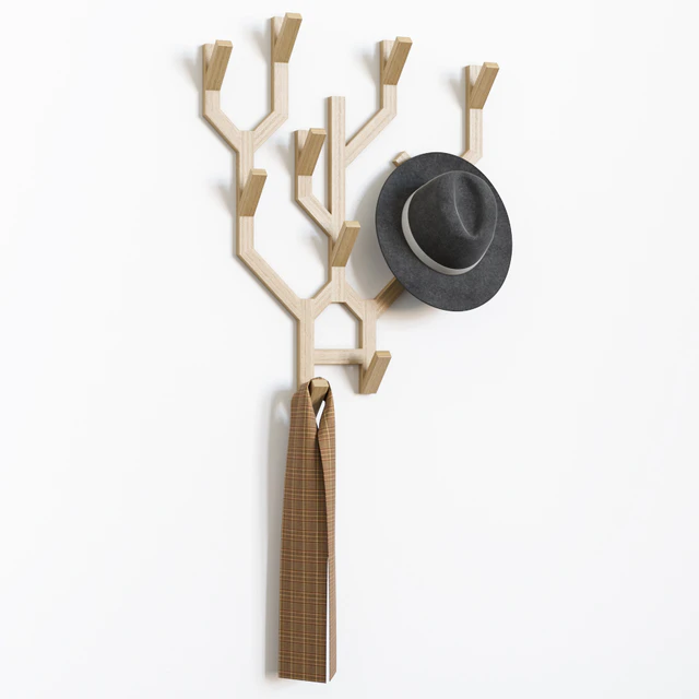 COMINGB Wall Oak Tree Coat Hanger — Descargar