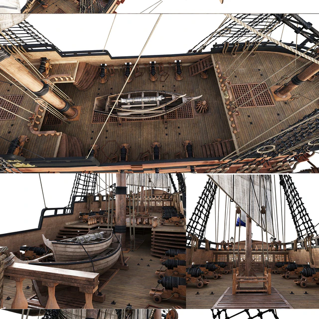 Flagship Peter 1 The Ingermanland 1715 — Скачать