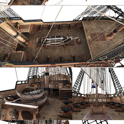 Flagship Peter 1 The Ingermanland 1715 — Вид 3