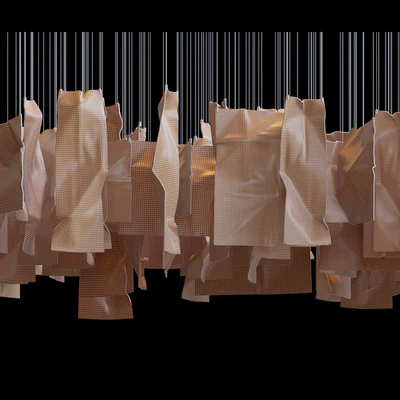 Hanging elements CLOTH - Vargov Design — Ver 2