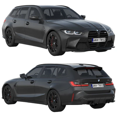 BMW M3 Competition Touring 2022 — Вид 1
