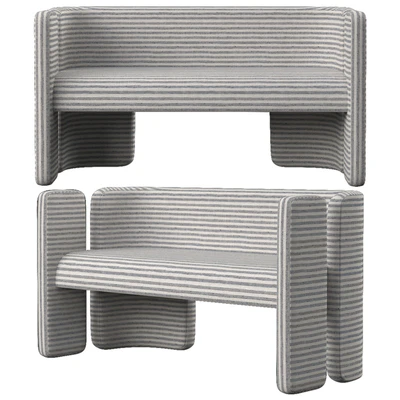Kelly Wearstler Fairfax Settee — Вид 1