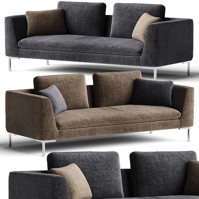 CHARLES Sofa By B&B Italia — Скачать