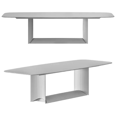Cattelan Italia Dragon Crystalart Dining Table — Ver 3