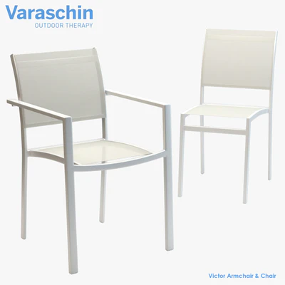 Varaschin Victor Armchair and Chair — Ver 1