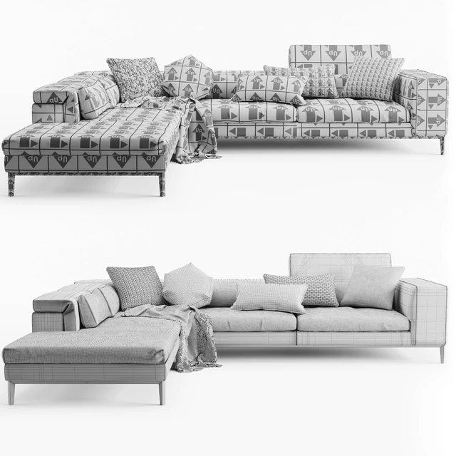 Cierre Imbottiti Rigoletto sofa — Скачать